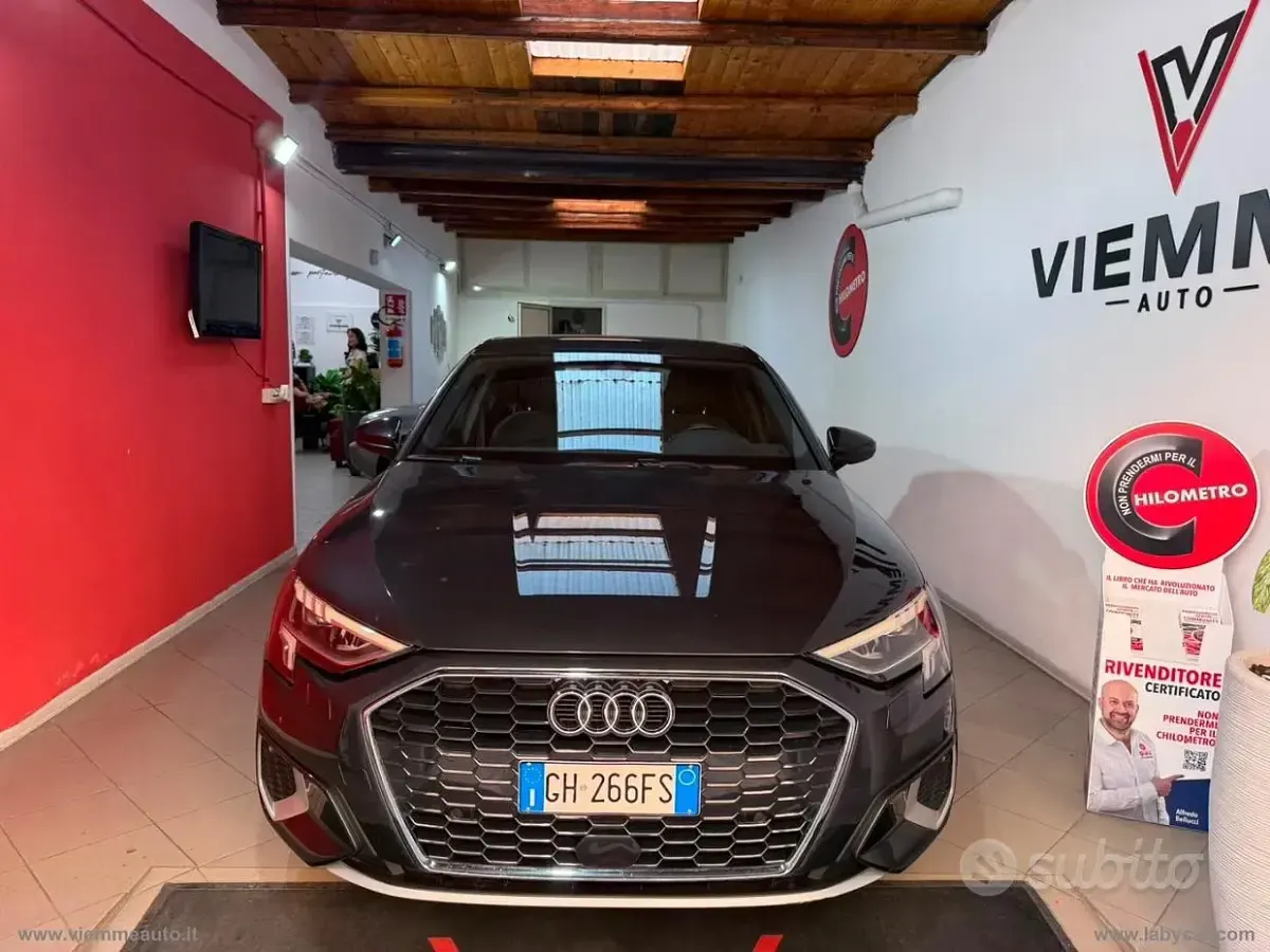 Usata Audi A3 S-Line 150 CV (110 kW) 2022 Nero Berlina