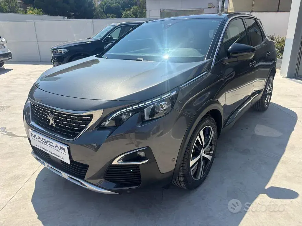 Usata Peugeot 3008 GT-line 131 CV (96 kW) 2018 Scuro metallizzato SUV
