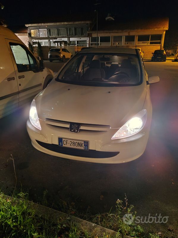 Usata Peugeot 307 2003 Bianco Berlina