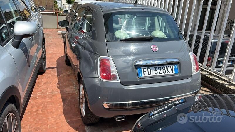 Usata Fiat 500 Lounge 95 CV (69 kW) 2014 Grigio Utilitaria