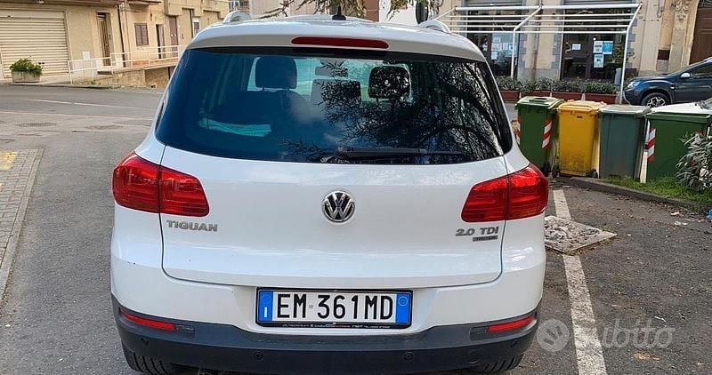 Usata VW Tiguan 150 CV (110 kW) 2012 Bianco SUV
