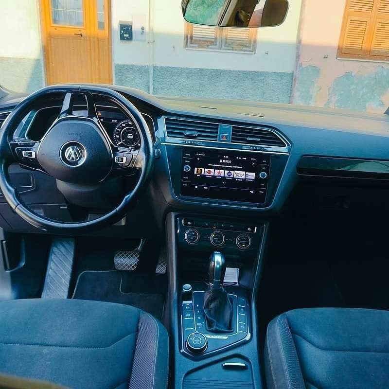 Usata VW Tiguan Advance 150 CV (110 kW) 2018 Blu/azzurro SUV