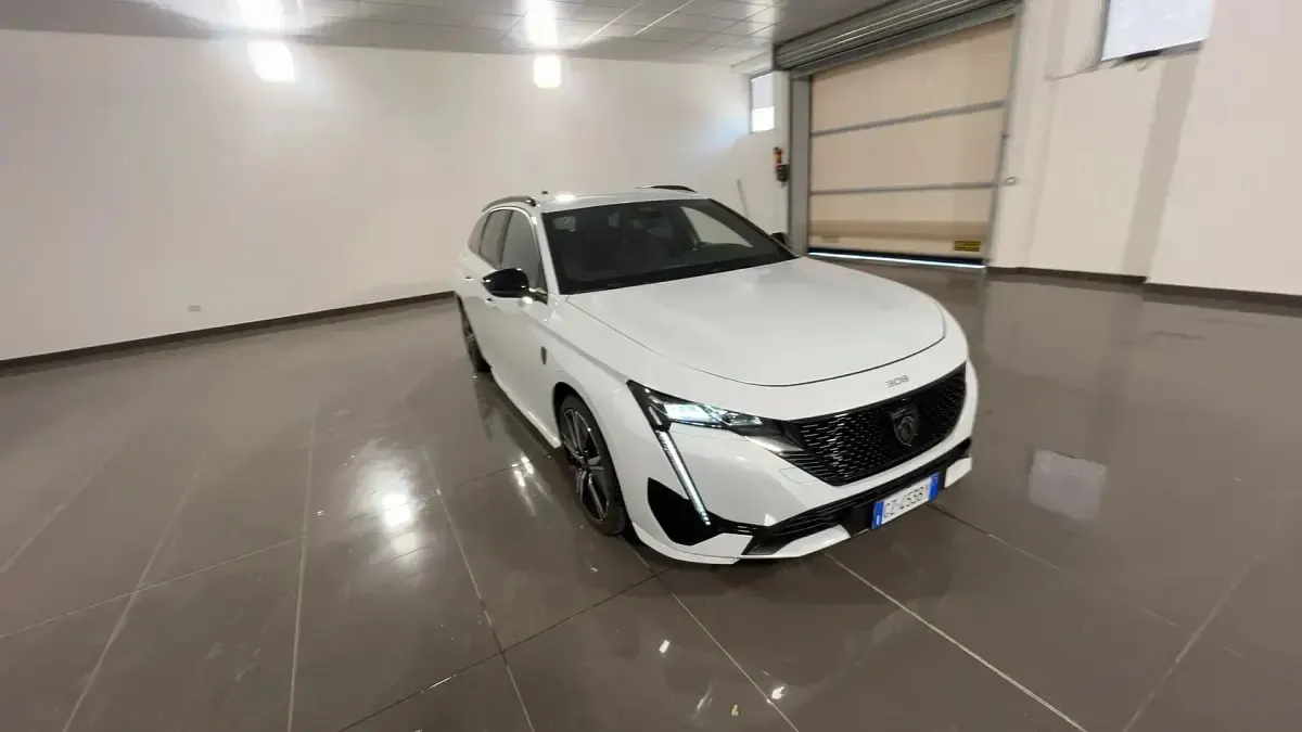 Usata Peugeot 308 SW GTi 136 CV (100 kW) 2025 Bianco okenite  metalliz Station wagon