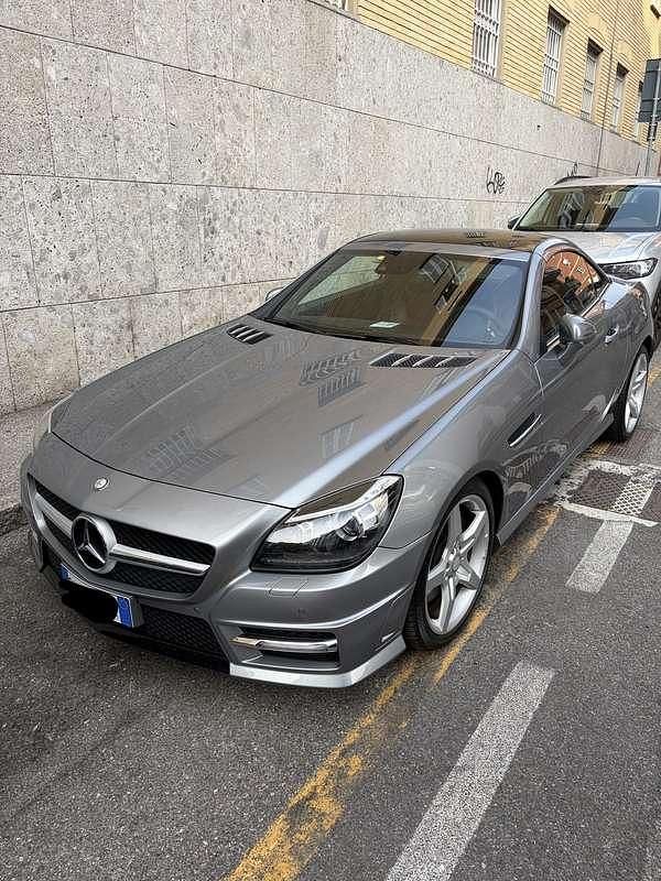 Usata Mercedes SLK250 Premium 204 CV (150 kW) 2011 Grigio Cabrio
