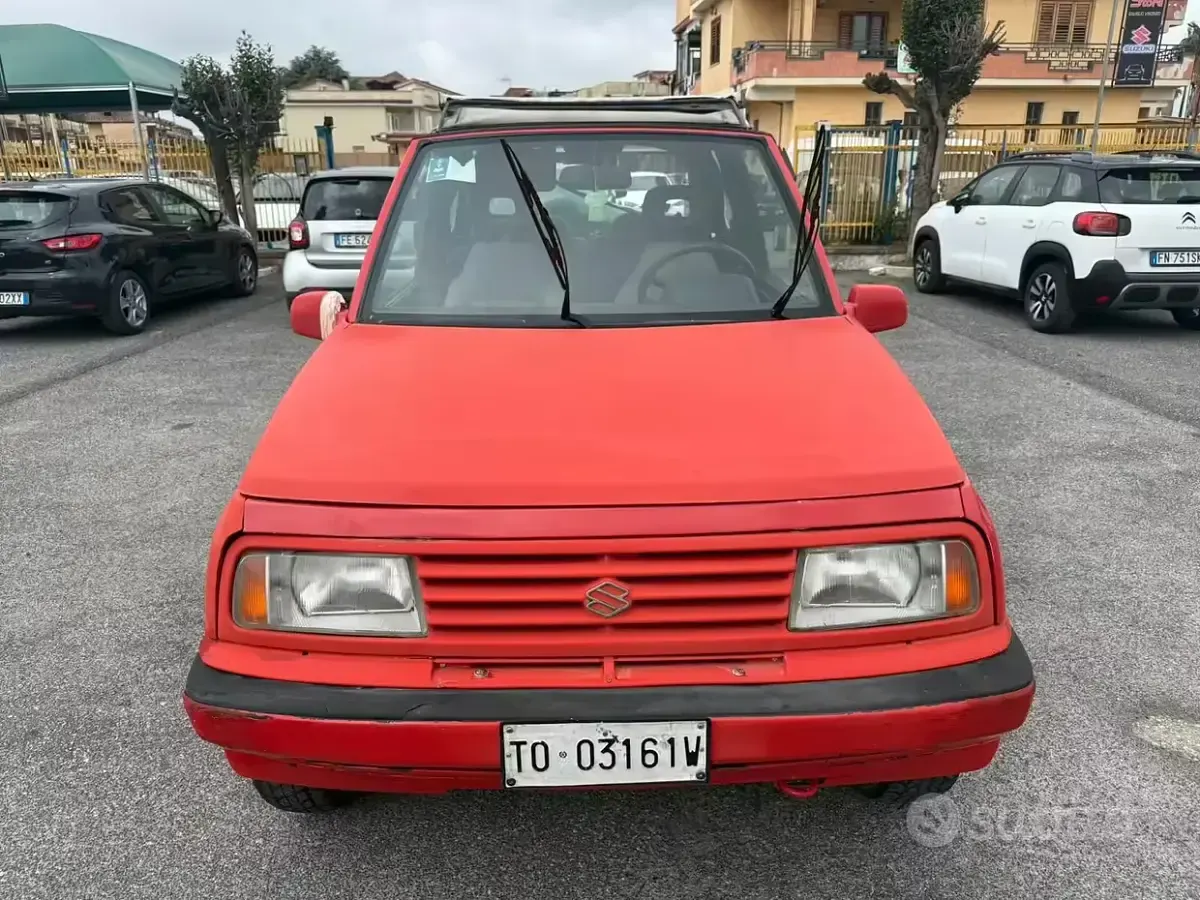 Usata Suzuki Vitara 80 CV (58 kW) 1993 Rosso Cabrio