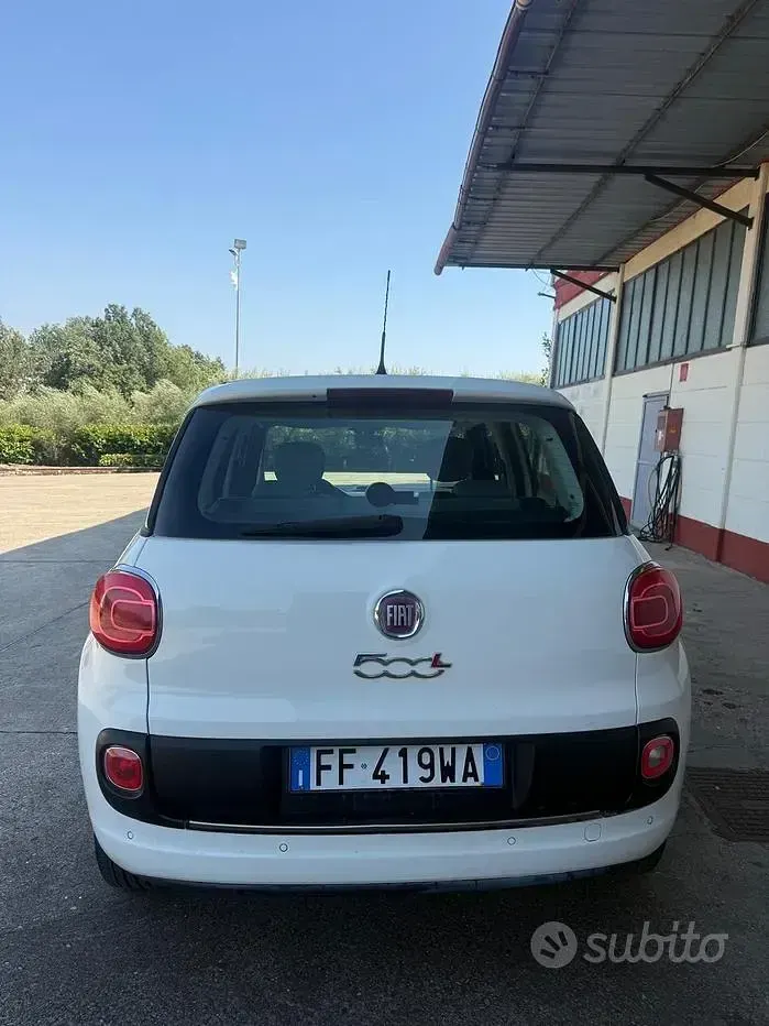 Usata Fiat 500L Pop Star 95 CV (69 kW) 2017 Bianco Monovolume