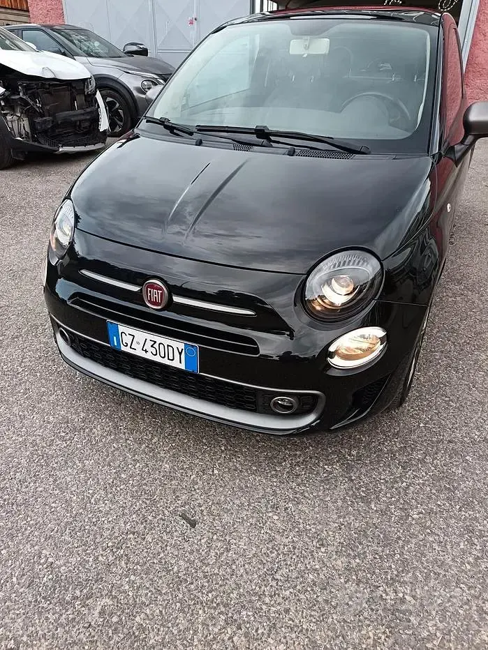 Usata Fiat 500 69 CV (50 kW) 2014 Nero Berlina