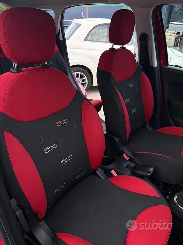 Usata Fiat 500L Living 120 CV (88 kW) 2014 Rosso Monovolume