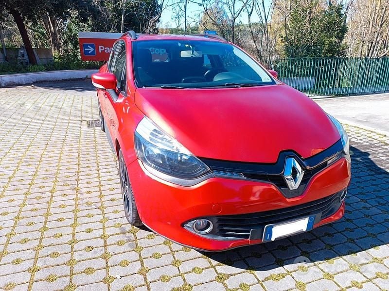 Usata Renault Clio IV 75 CV (55 kW) 2015 Rosso Berlina