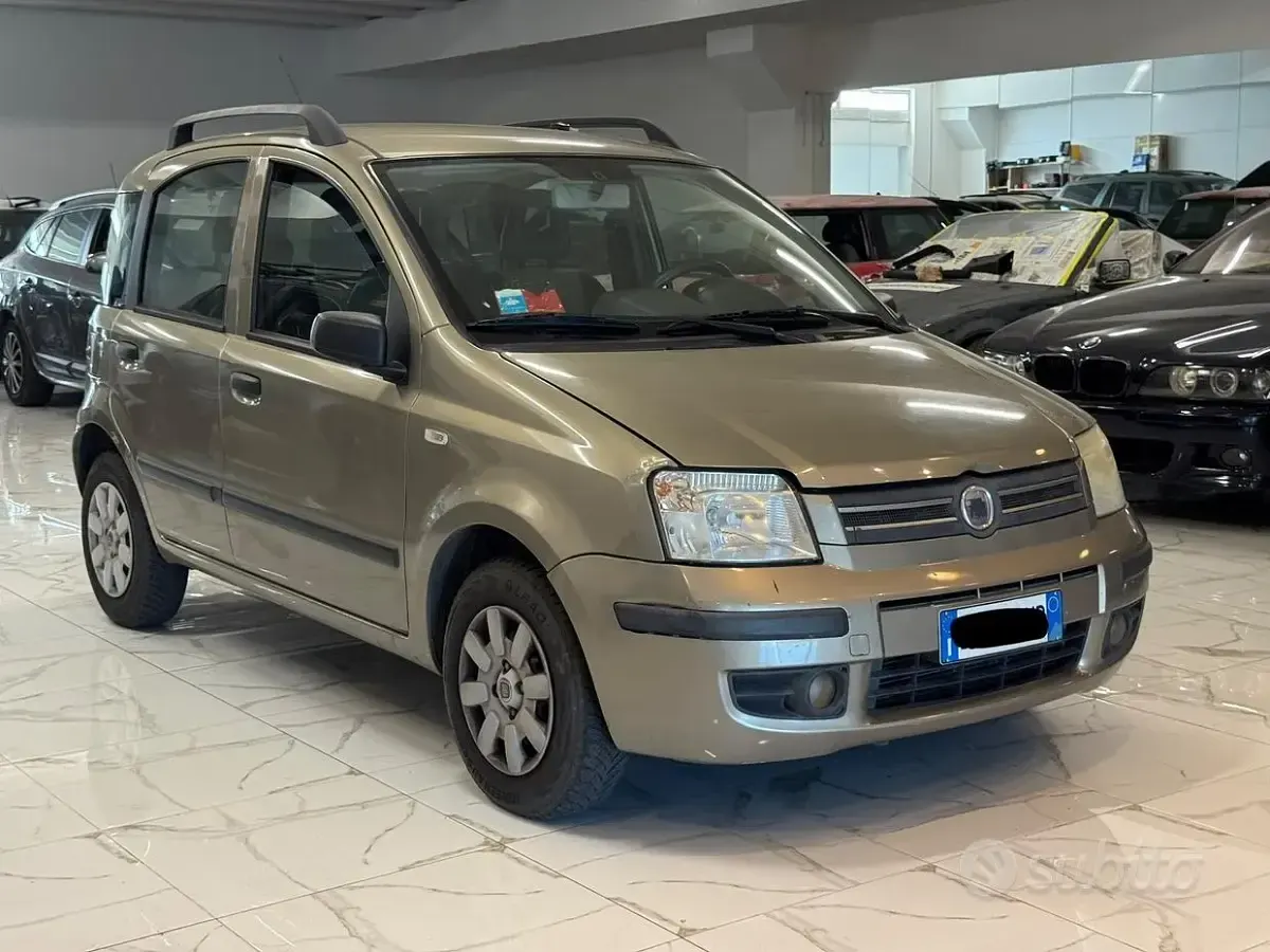 Usata Fiat Panda 60 CV (44 kW) 2008 Marrone Utilitaria