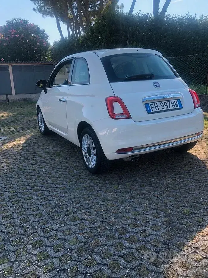 Usata Fiat 500 Lounge 69 CV (50 kW) 2017 Bianco Berlina