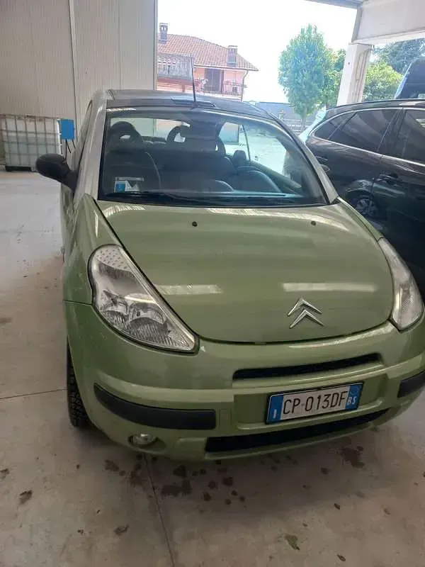 Usata Citroën C3 Pluriel 68 CV (50 kW) 2004 Verde Cabrio