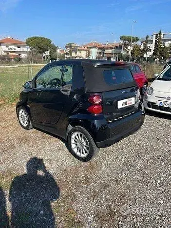 Usata Smart ForTwo Cabrio Passion 84 CV (61 kW) 2008 Nero Cabrio