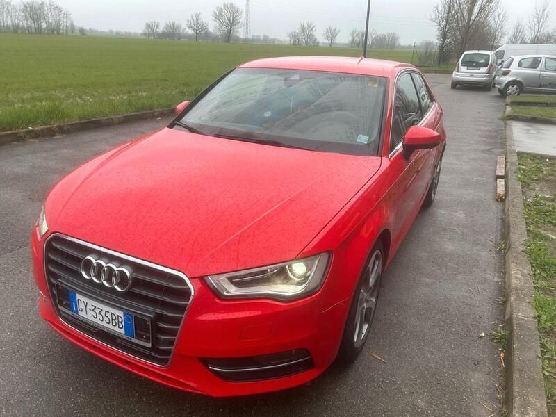Usata Audi A3 Sport 149 CV (109 kW) 2012 Rosso Berlina