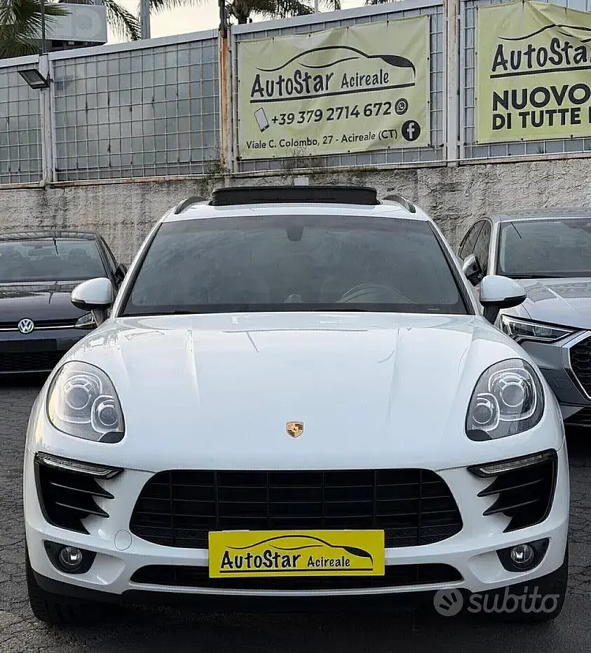 Usata Porsche Macan S 250 CV (183 kW) 2015 Bianco SUV