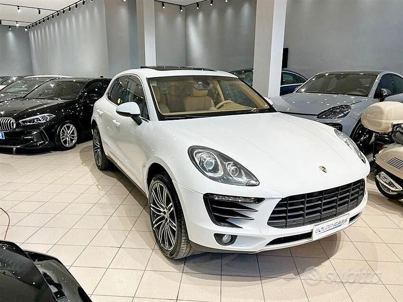 Usata Porsche Macan 250 CV (183 kW) 2014 Bianco SUV