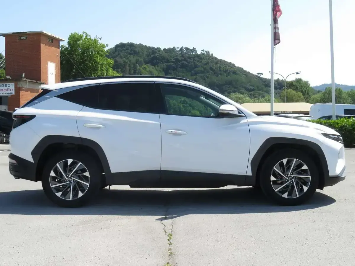 Usata Hyundai Tucson 116 CV (85 kW) 2021 Polar white SUV