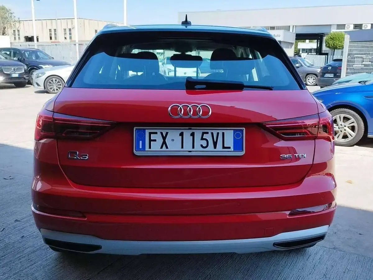 Usata Audi Q3 Business 150 CV (110 kW) 2019 Rosso SUV