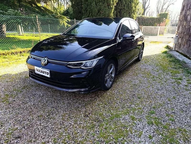 Usata VW Golf VIII R-line 150 CV (110 kW) 2023 Nero Berlina
