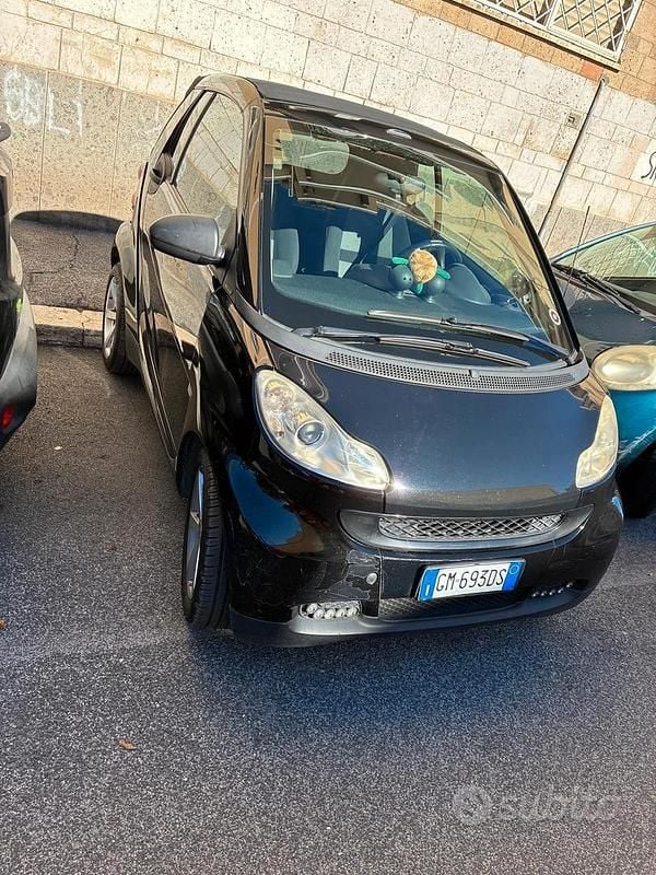 Usata Smart ForTwo Cabrio 84 CV (61 kW) 2011 Nero Cabrio