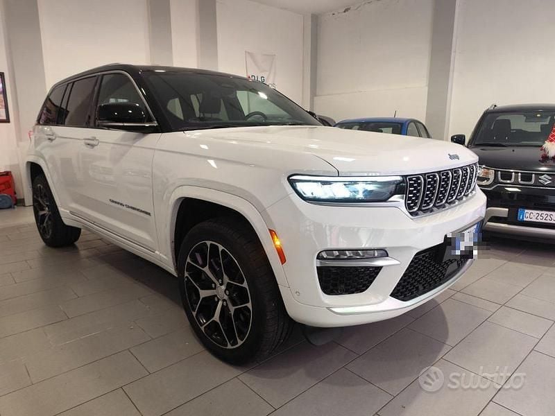 Usata Jeep Grand Cherokee Summit 272 CV (200 kW) 2025 Bianco SUV