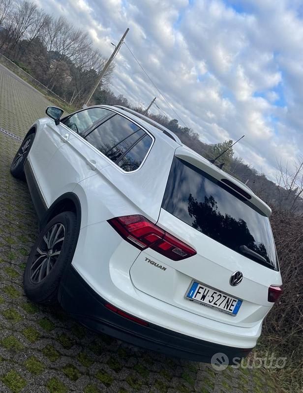 Usata VW Tiguan 150 CV (110 kW) 2019 Bianco SUV