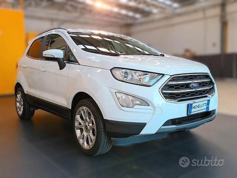Usata Ford Ecosport Titanium 125 CV (91 kW) 2022 Bianco SUV