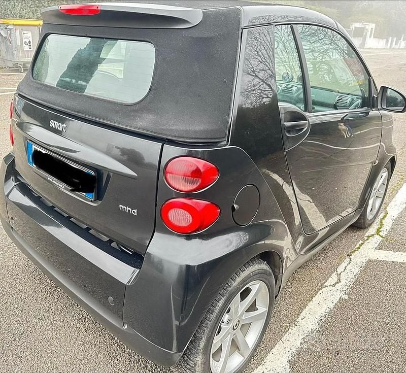 Usata Smart ForTwo Cabrio 71 CV (52 kW) 2010 Nero Cabrio