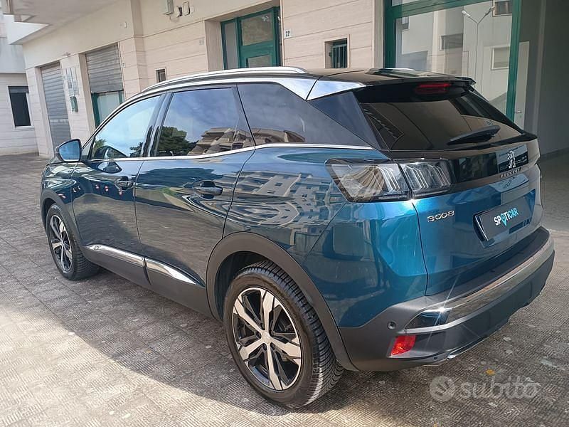 Usata Peugeot 3008 GT 131 CV (96 kW) 2022 Blu SUV
