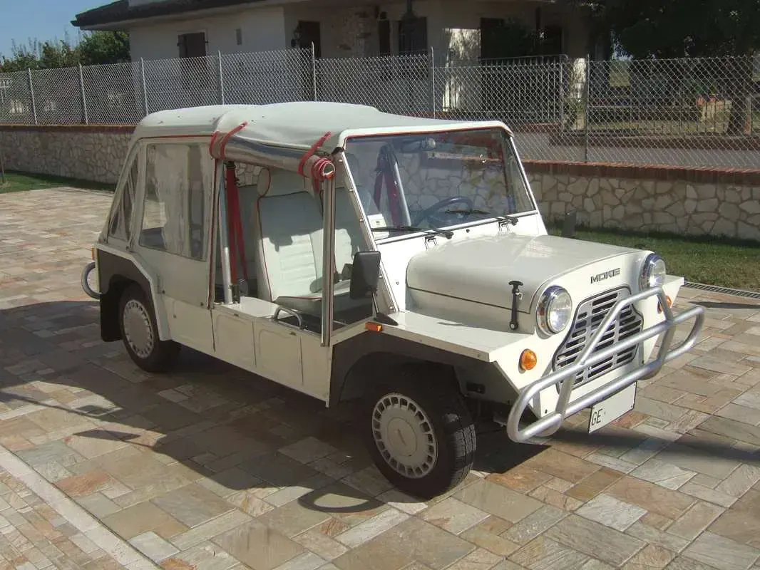 Usata Austin Mini 39 CV (28 kW) 1987 Bianco Cabrio