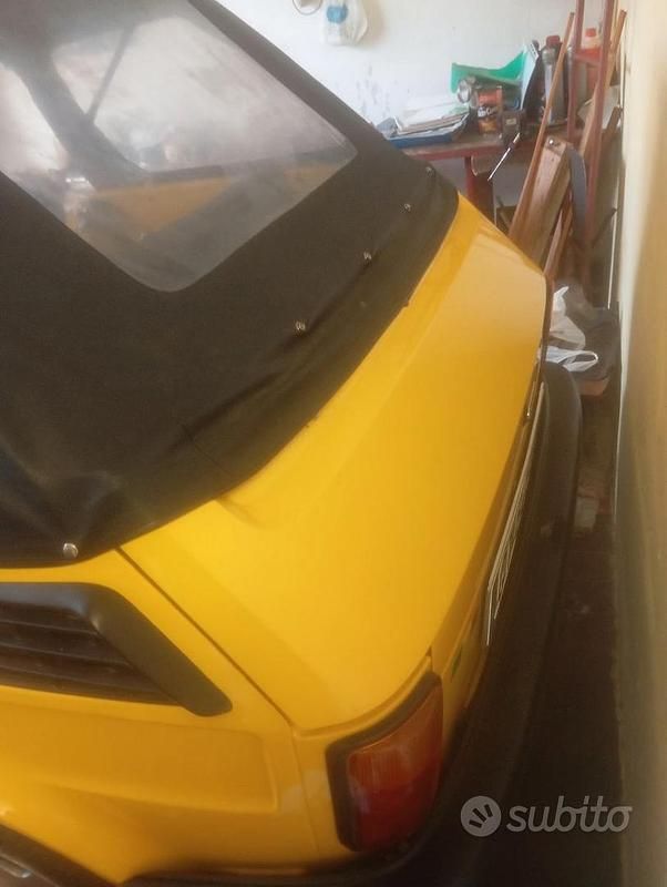 Usata Fiat 126 1990 Giallo Utilitaria