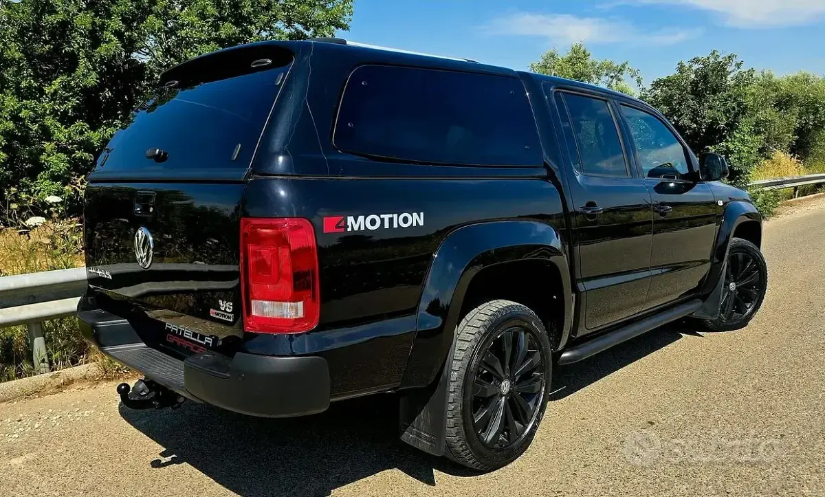 Usata VW Amarok Aventura 258 CV (189 kW) 2020 Nero Pick-up