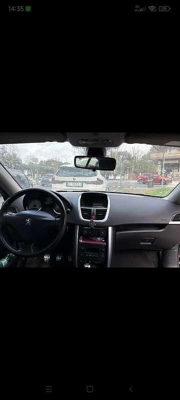Usata Peugeot 207 CC 120 CV (88 kW) 2009 Nero Cabrio