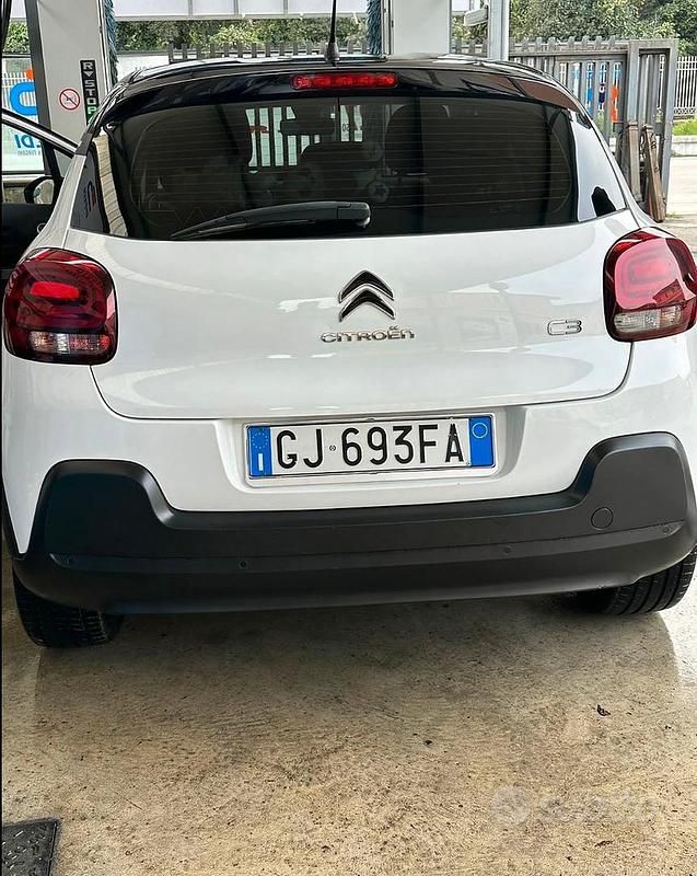 Usata Citroën C3 110 CV (80 kW) 2022 Bianco Utilitaria
