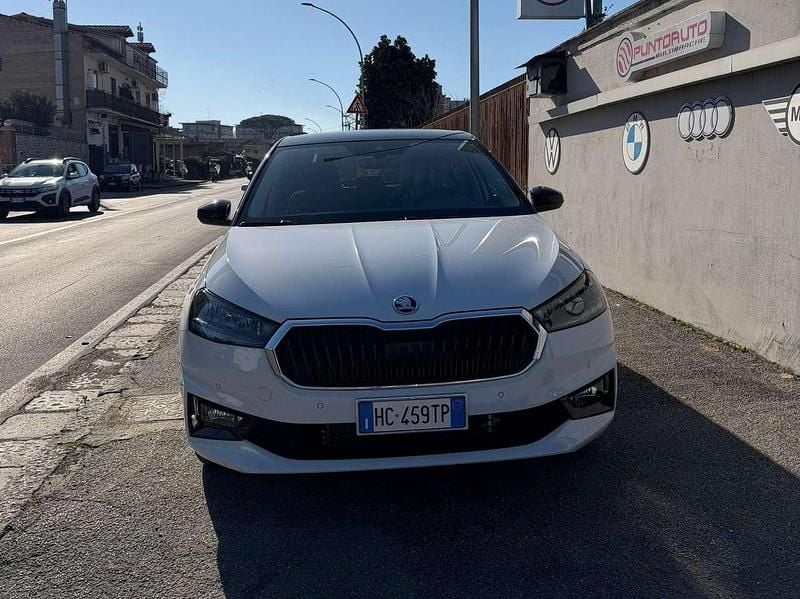 Nuova Skoda Fabia Monte Carlo 116 CV (85 kW) 2026 Bianco Utilitaria