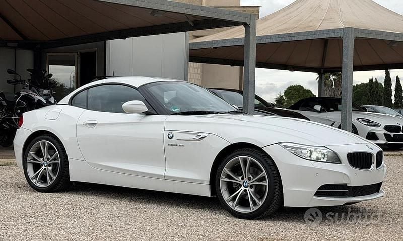 Usata BMW Z4 Efficient Dynamics 184 CV (135 kW) 2015 Bianco Cabrio