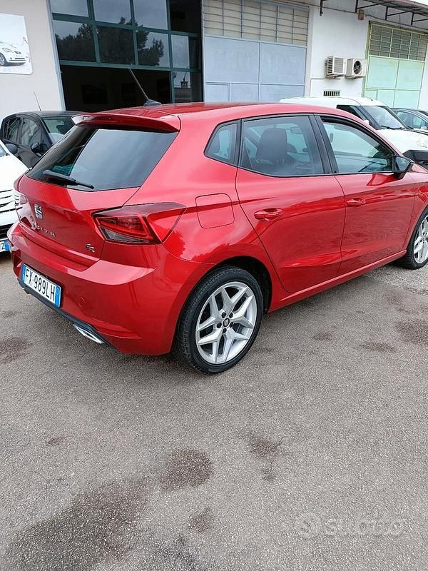 Usata Seat Ibiza FR 2019 Rosso Berlina