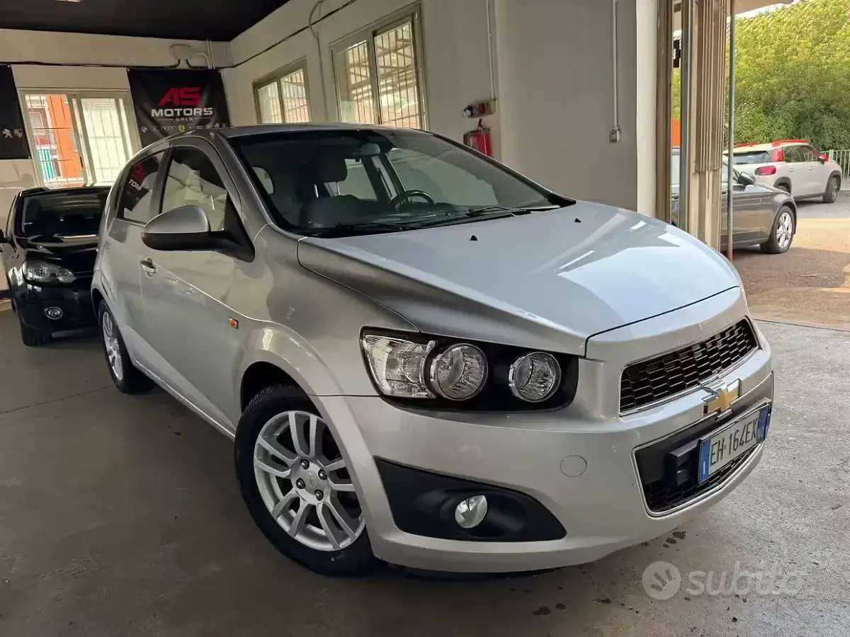 Usata Chevrolet Aveo LTZ 86 CV (63 kW) 2011 Grigio Berlina