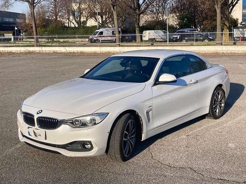Usata BMW 435 Luxury Line 313 CV (230 kW) 2015 Bianco Cabrio