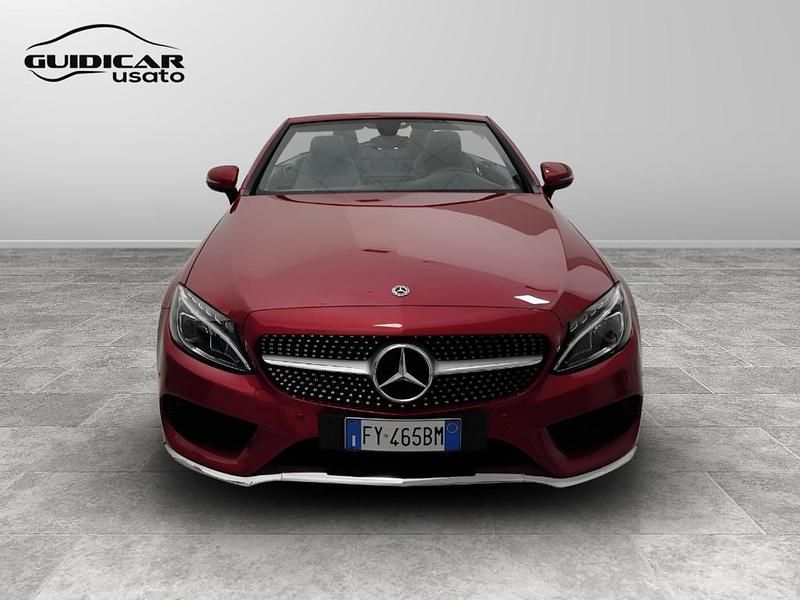 Usata Mercedes 220 Premium 169 CV (124 kW) 2018 Rosso Cabrio