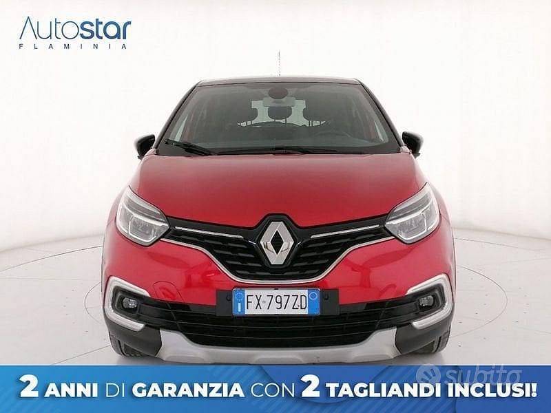 Usata Renault Captur 90 CV (66 kW) 2019 Rosso SUV