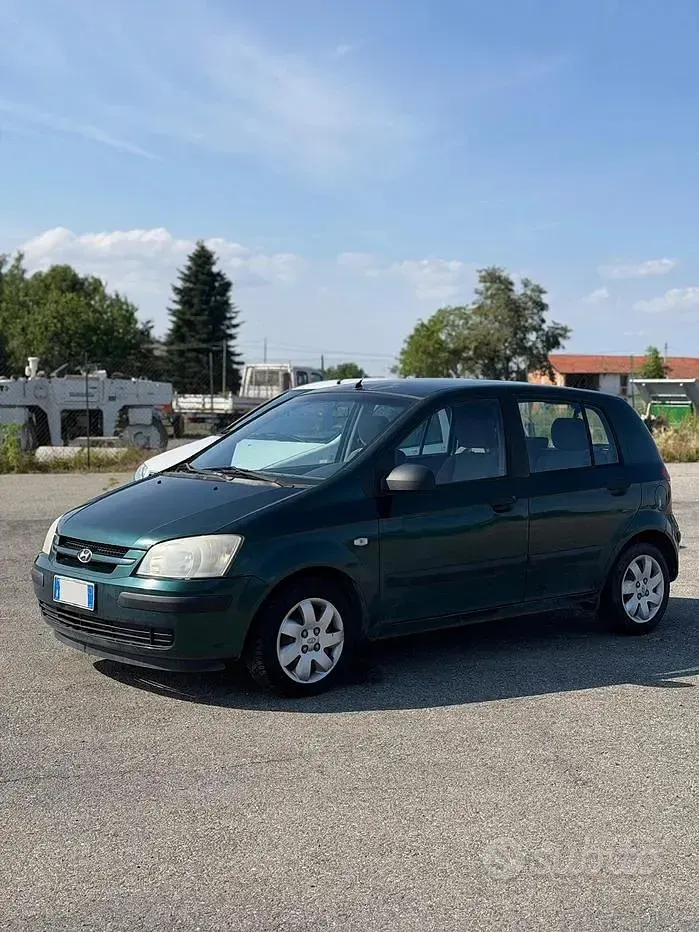 Usata Hyundai Getz 63 CV (46 kW) 2003 Verde Utilitaria