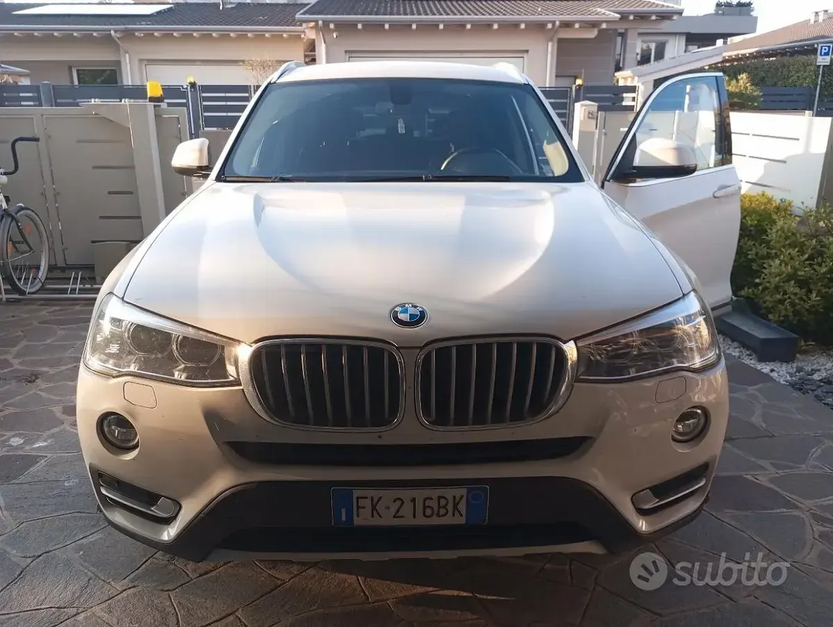 Usata BMW X3 xLine 190 CV (139 kW) 2017 Bianco SUV