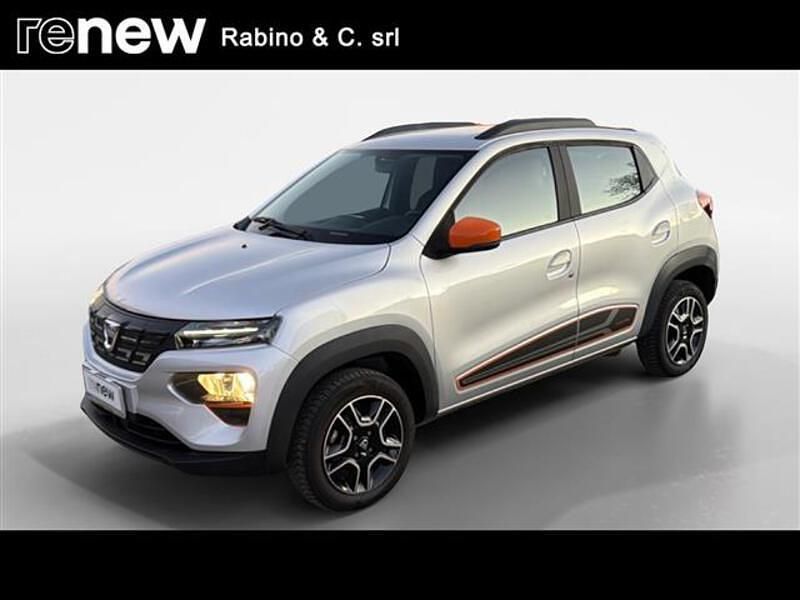 Usata Dacia Spring Comfort Plus 33 kW (45 CV) 2022 Grigio chiaro Utilitaria
