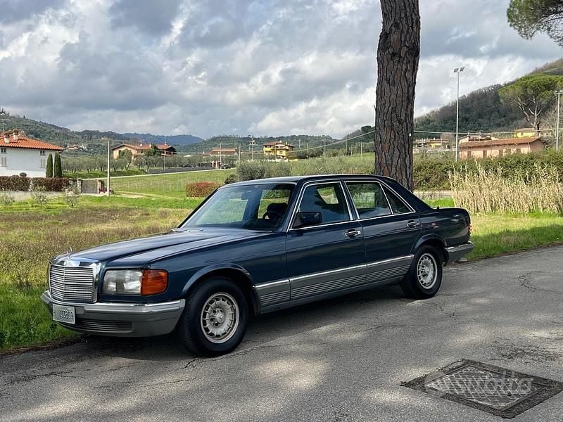 Usata Mercedes 500 SE 1982 Blu Berlina