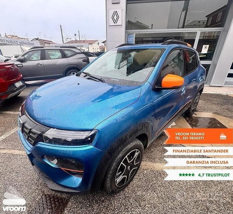 Usata Dacia Spring Comfort Plus 33 kW (45 CV) 2021 Blu Utilitaria