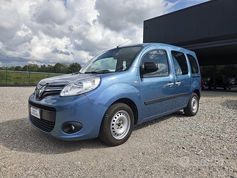 Blu Usata 2014 Renault Kangoo Monovolume | 9900 € (Buon prezzo) - Immagine 1/4