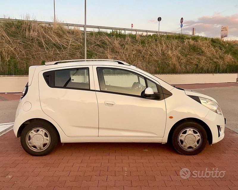 Usata Chevrolet Spark 2010 Bianco Utilitaria