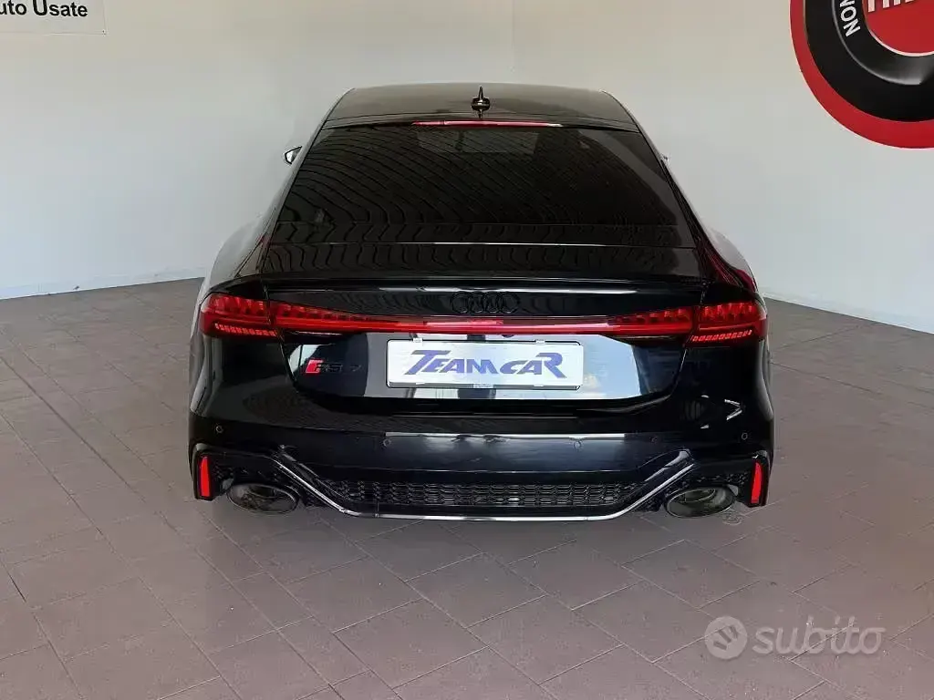 Usata Audi RS7 Ambiente 600 CV (441 kW) 2020 Nero Utilitaria