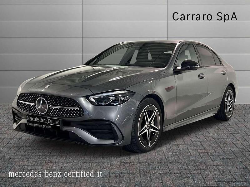 Grigio selenite Usata 2024 Mercedes C220 Advanced Station wagon | 46.900 € (Molto cara) - Immagine 1/4